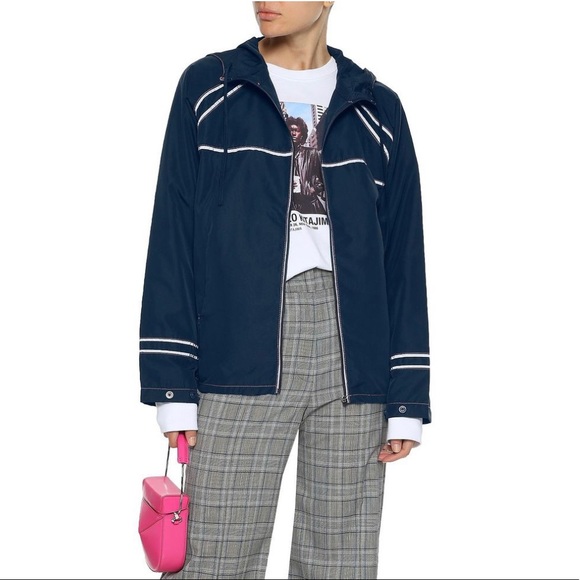 Ganni | Jackets & Coats | Ganni Comstock Shell Navy Track